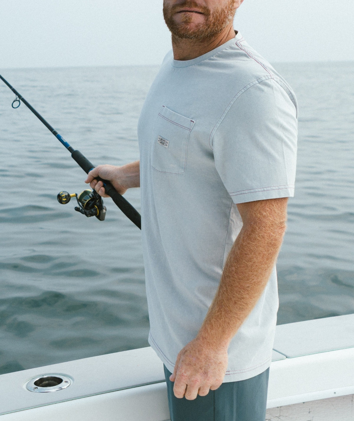 Tanker Tee - Light Blue - Jetty