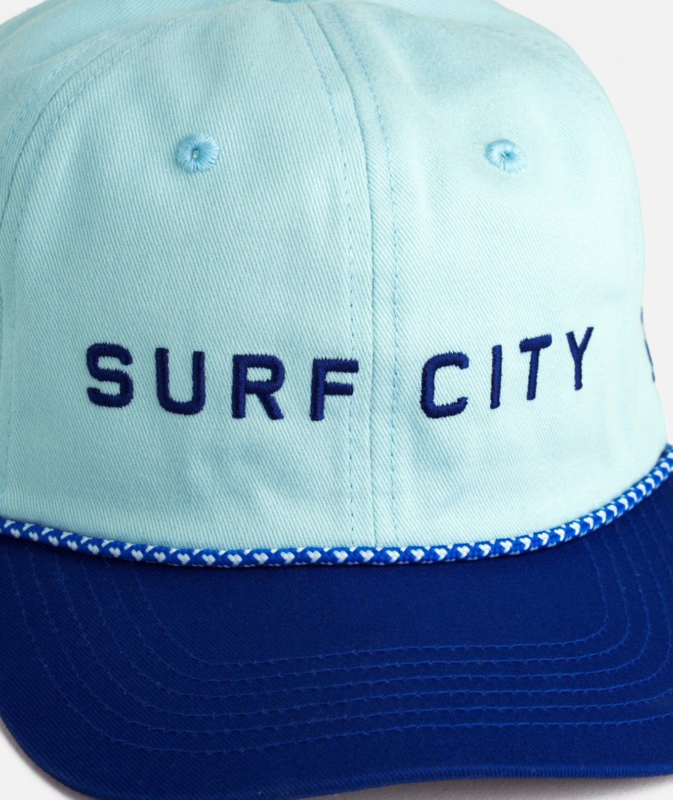 Surf City Snapback - Light Blue