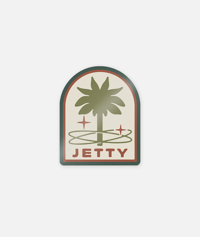 Orbit Grove Sticker - Cream