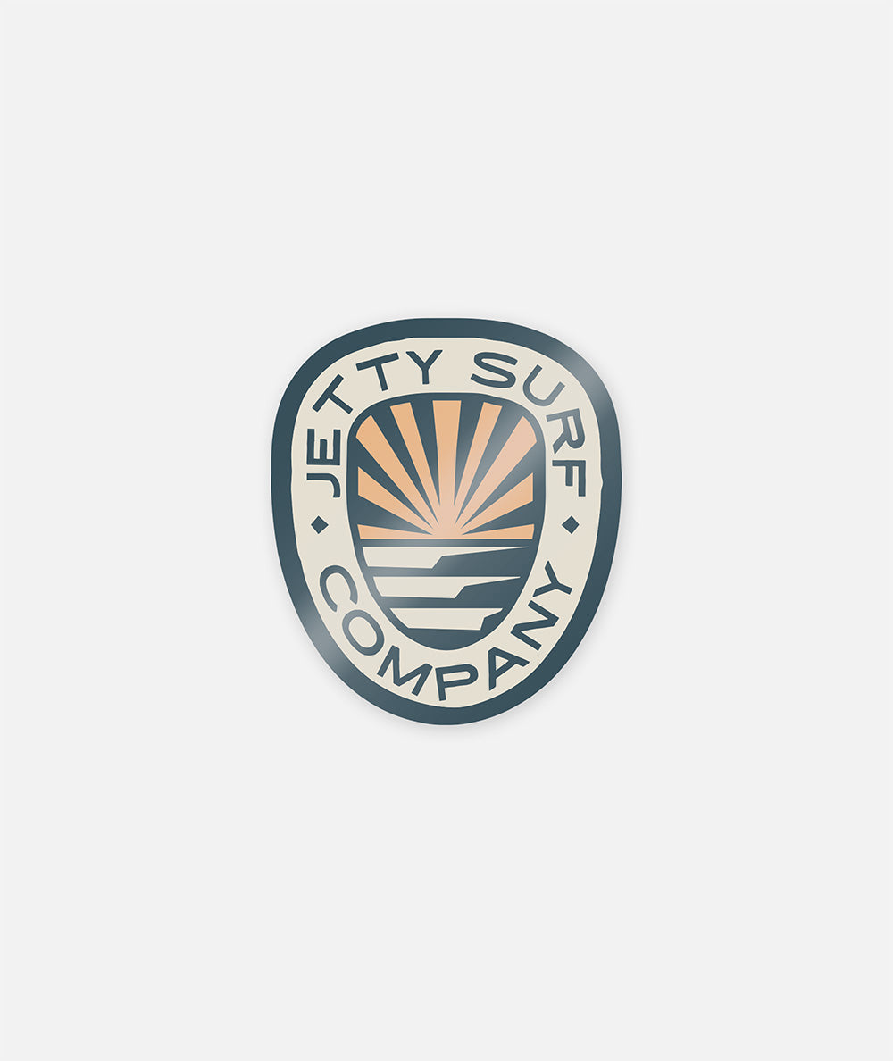 Tidecrest Sticker - Cream