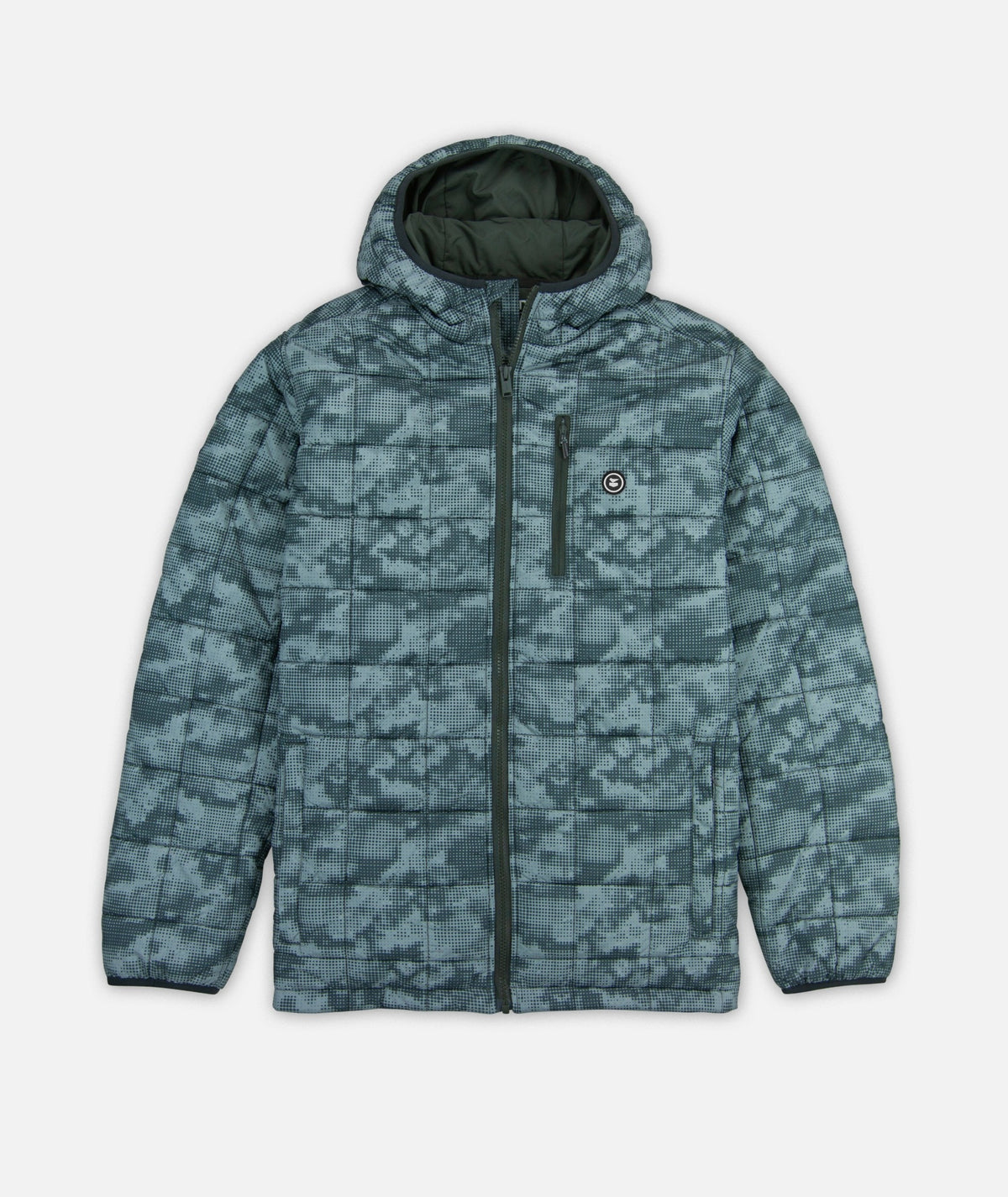 Puffer Coat - Light Grey