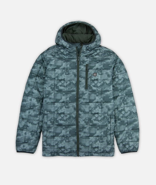 Puffer Coat - Light Grey