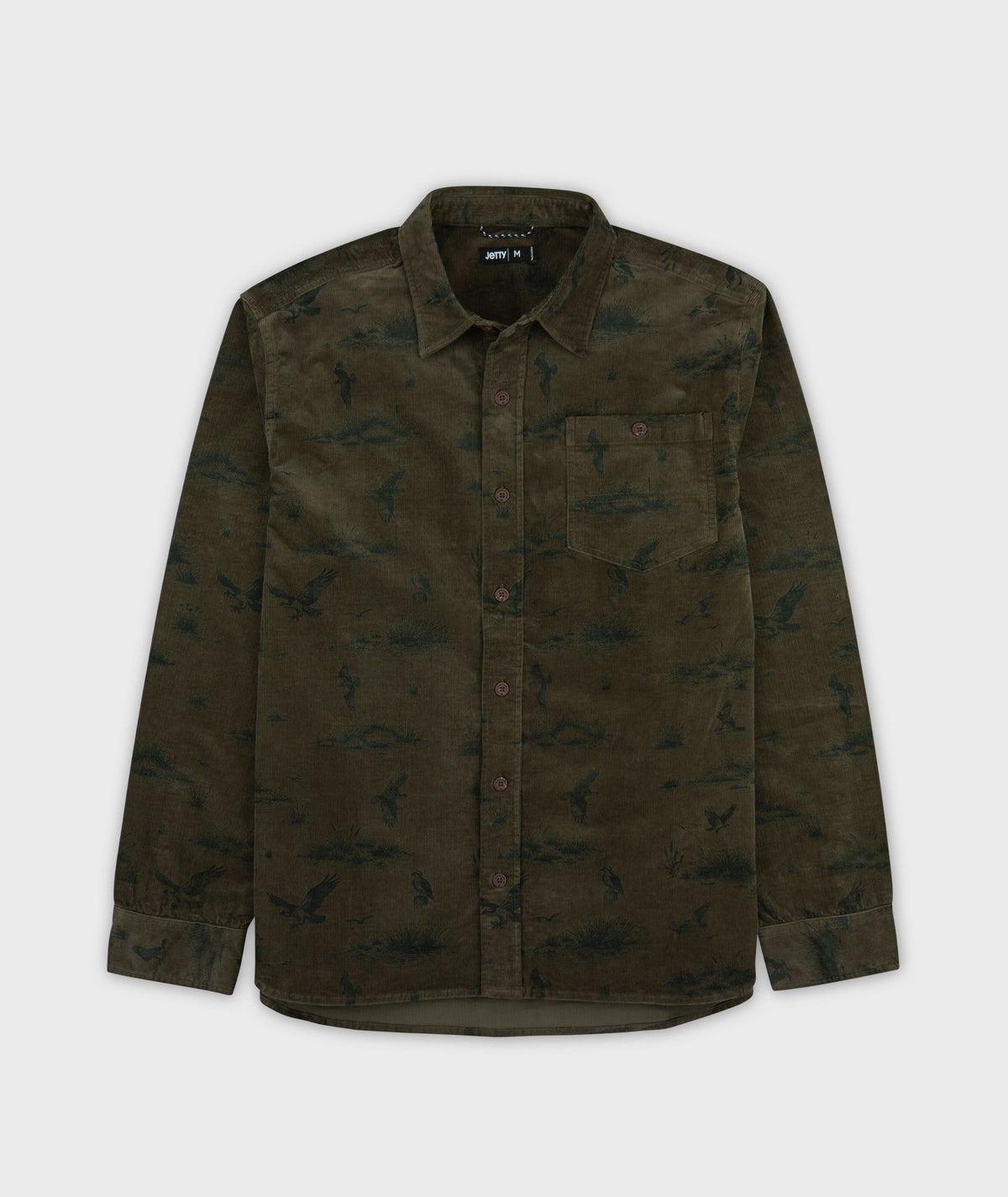Shoals Corduroy Shirt - Green