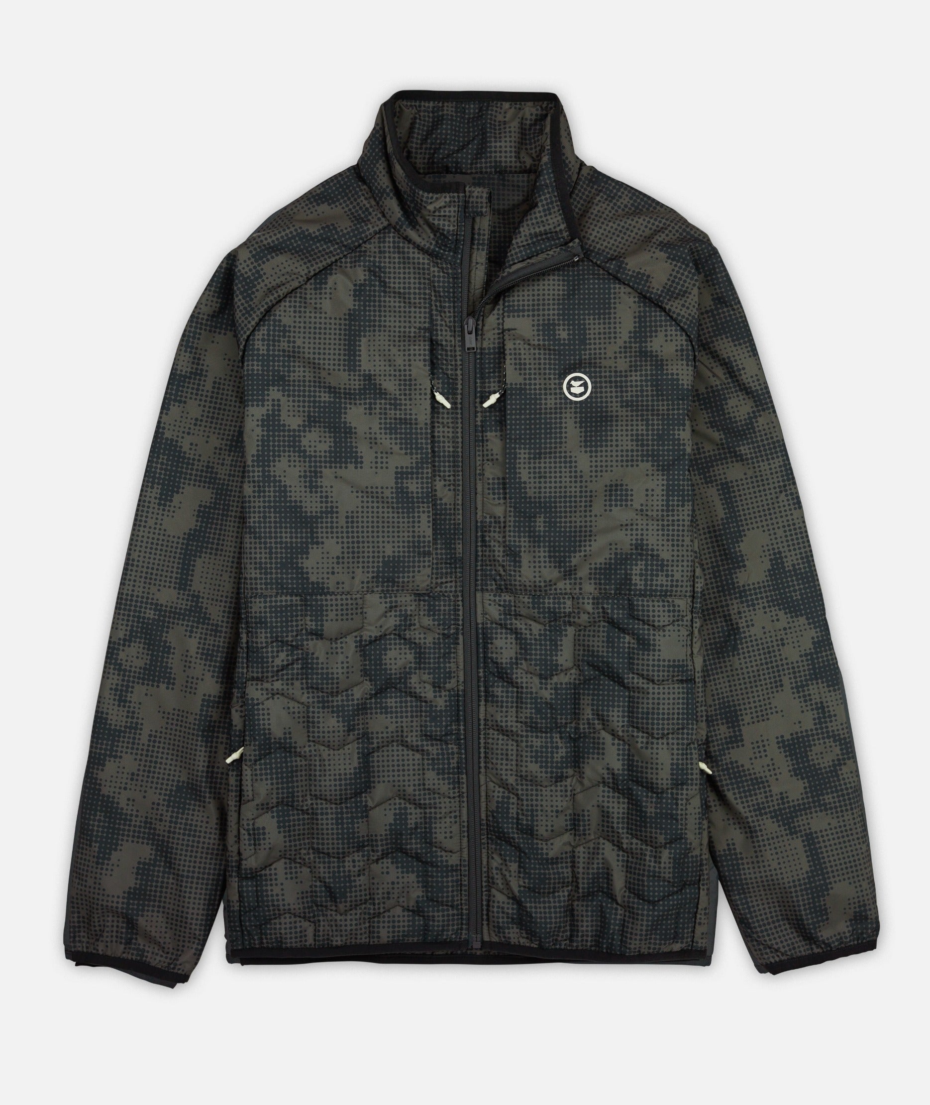 Inlet Puffer Jacket - Black Camo