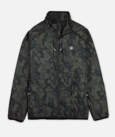 Inlet Puffer Jacket - Black Camo
