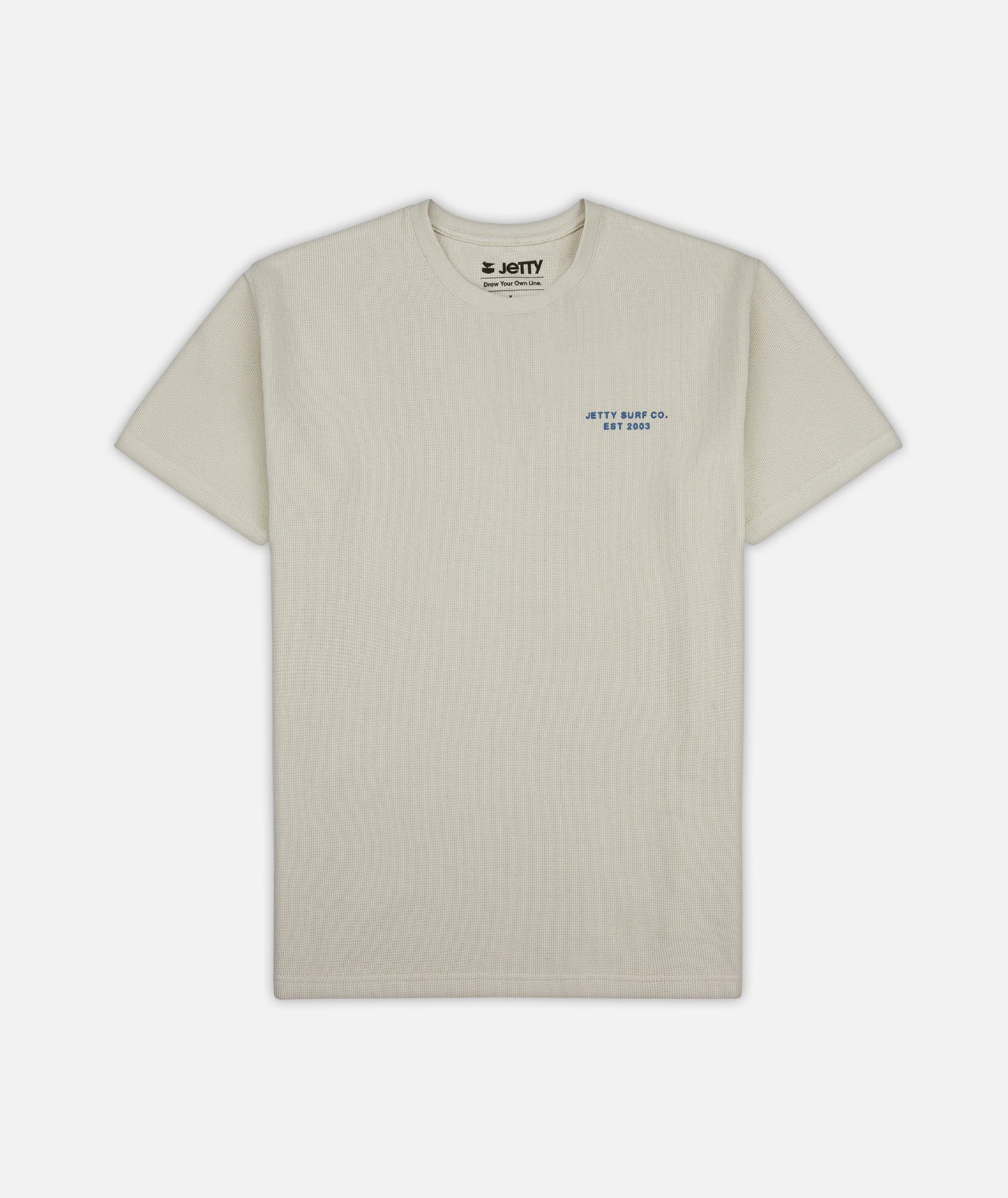 Trench Waffle Tee - White