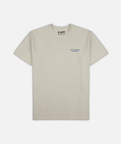 Trench Waffle Tee - White