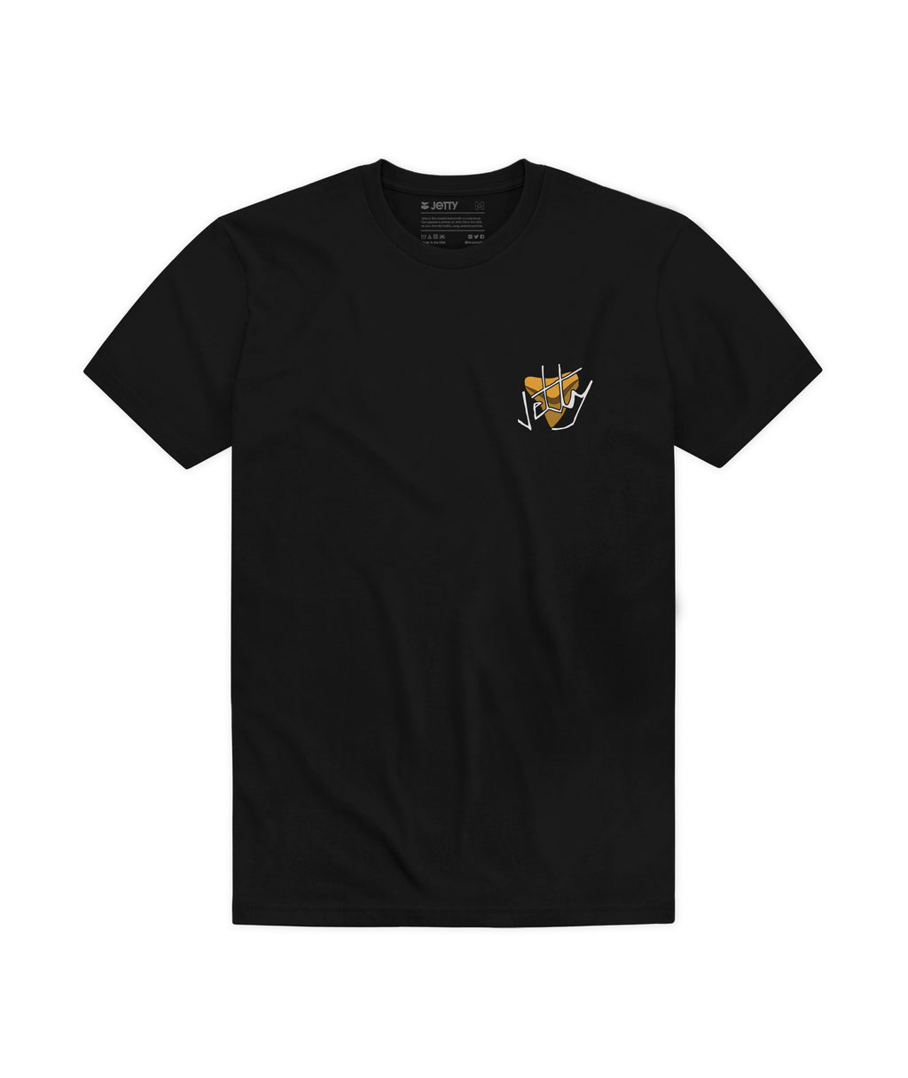 Jaws Tee - Black - Jetty