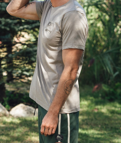 Rayflow tee - Stone