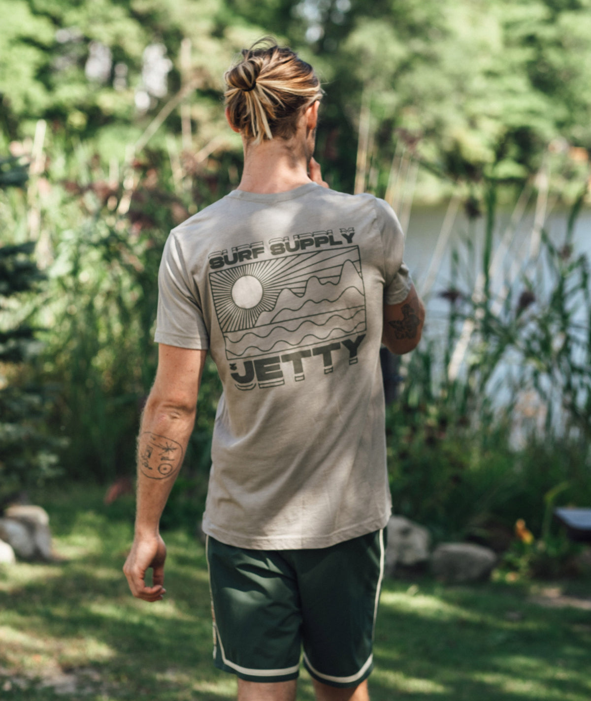 Rayflow tee - Stone