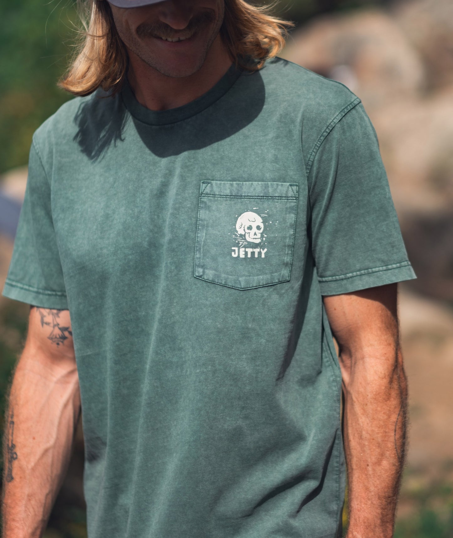 Runes Tee - Green