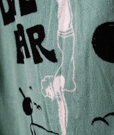 Dive Bar Beach Towel - Mint