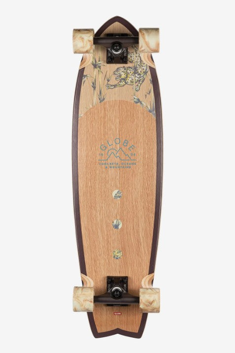 Globe 33' Chromantic Cruiserboard - White Oak/Jaguar