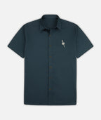 Maris Embroidered Shirt - Navy