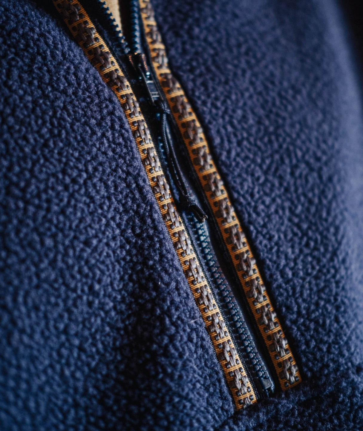 Port Hi Pile Fleece - Navy
