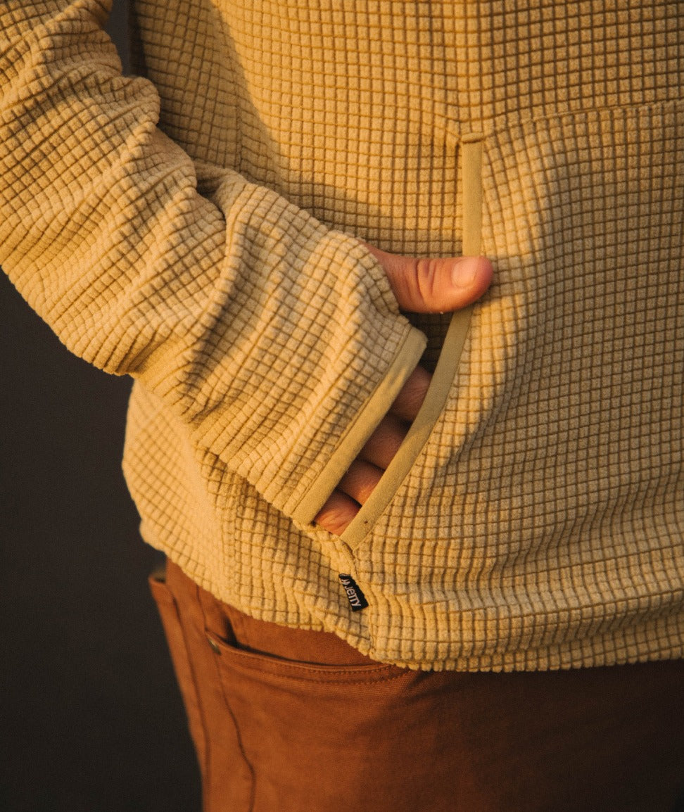 Manteo Tech Hoodie - Mustard