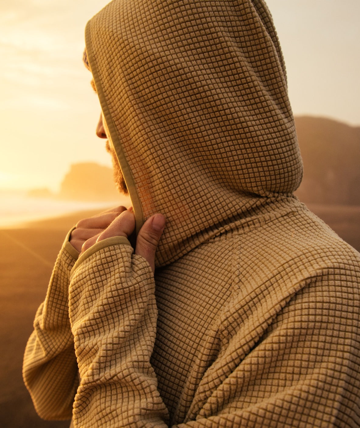 Manteo Tech Hoodie - Mustard