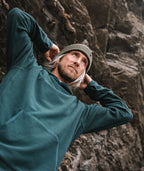 Manteo Tech Hoodie - Forest Green