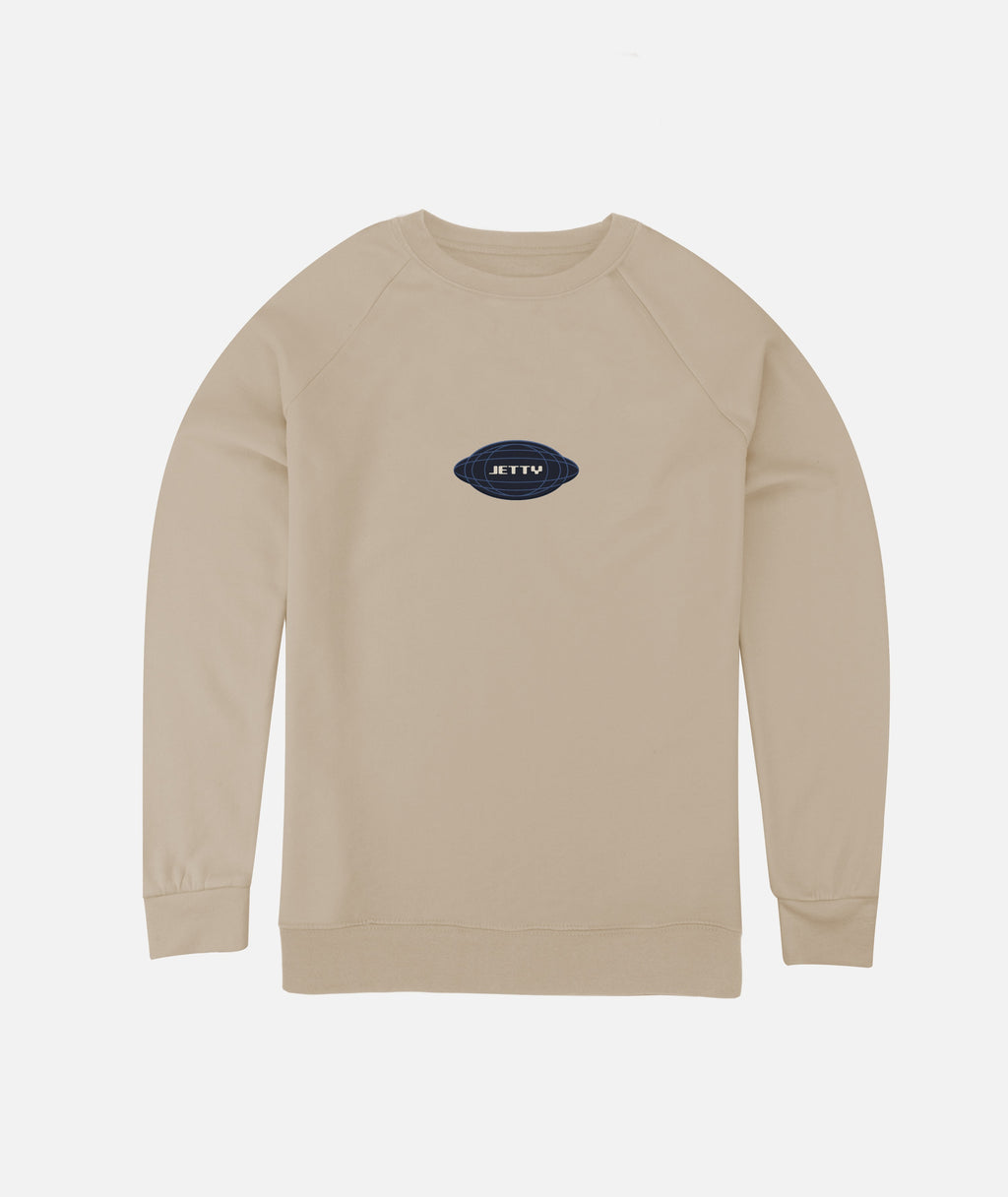 Trek Fleece Crewneck - Sandstone