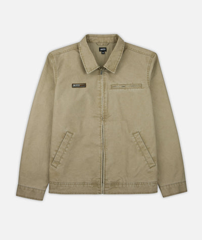 Bradley Canvas Jacket - Brown