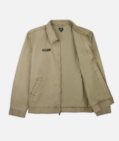 Bradley Canvas Jacket - Brown