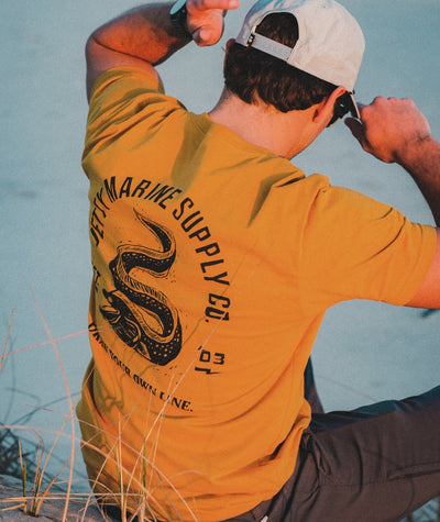 Moray Tee - Mustard - Jetty