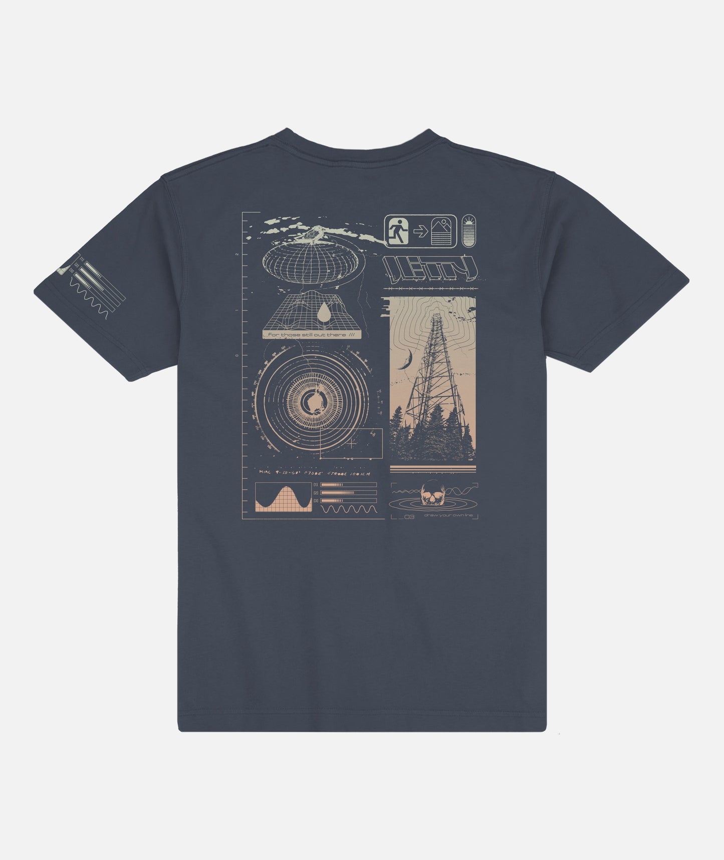 Radius Tee - Navy