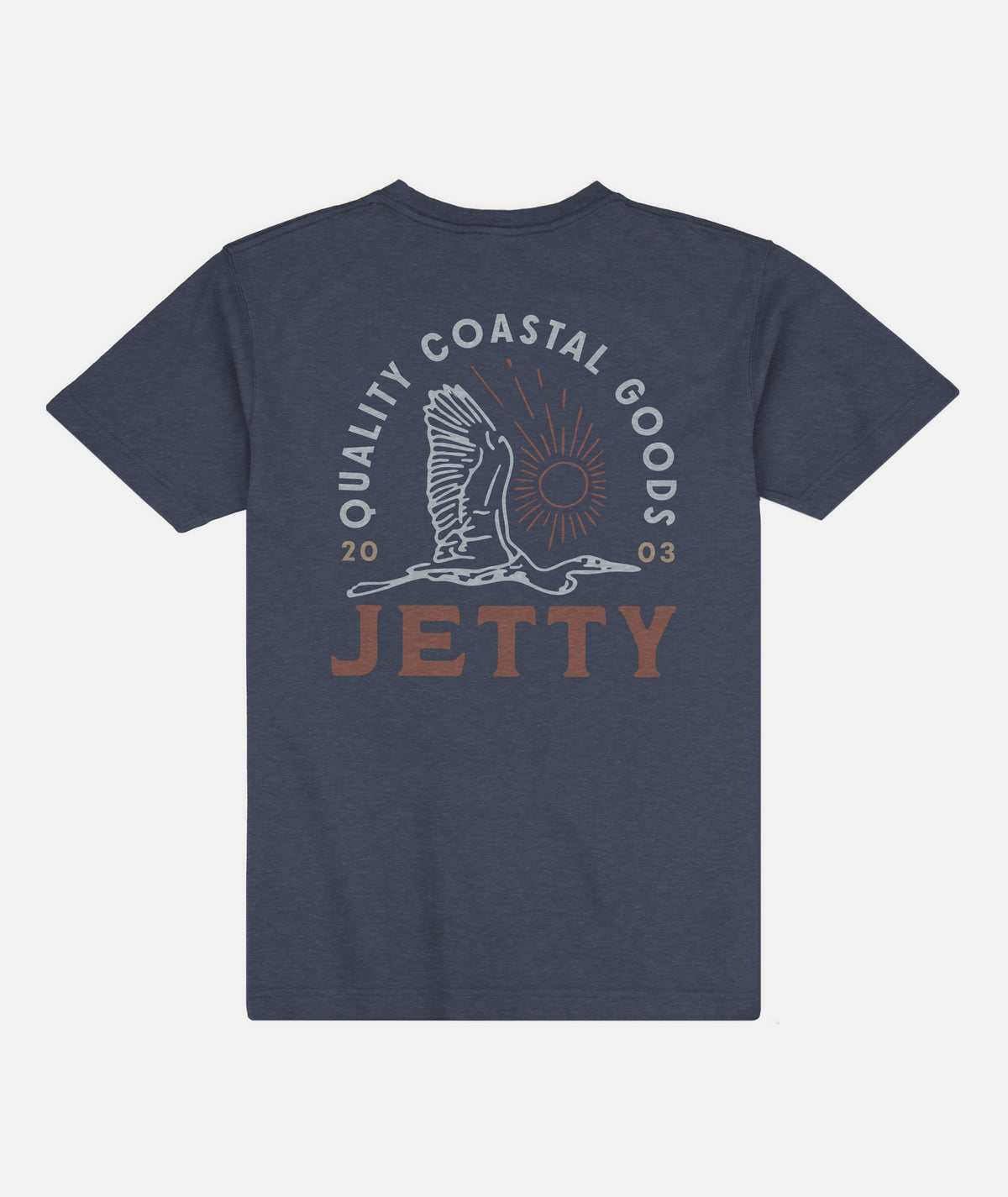 Egret Tee - Navy