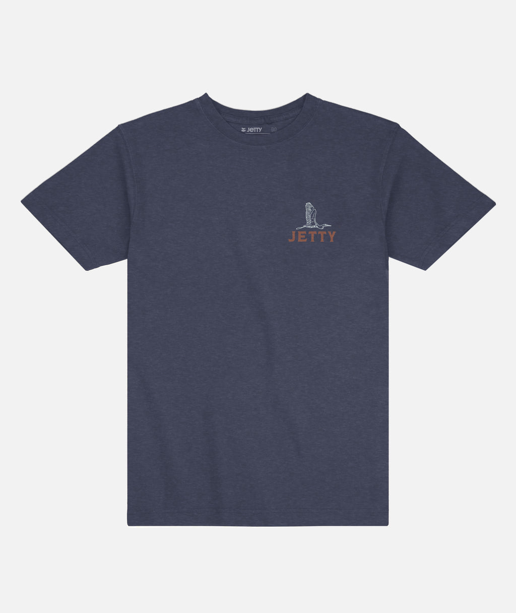 Egret Tee - Navy