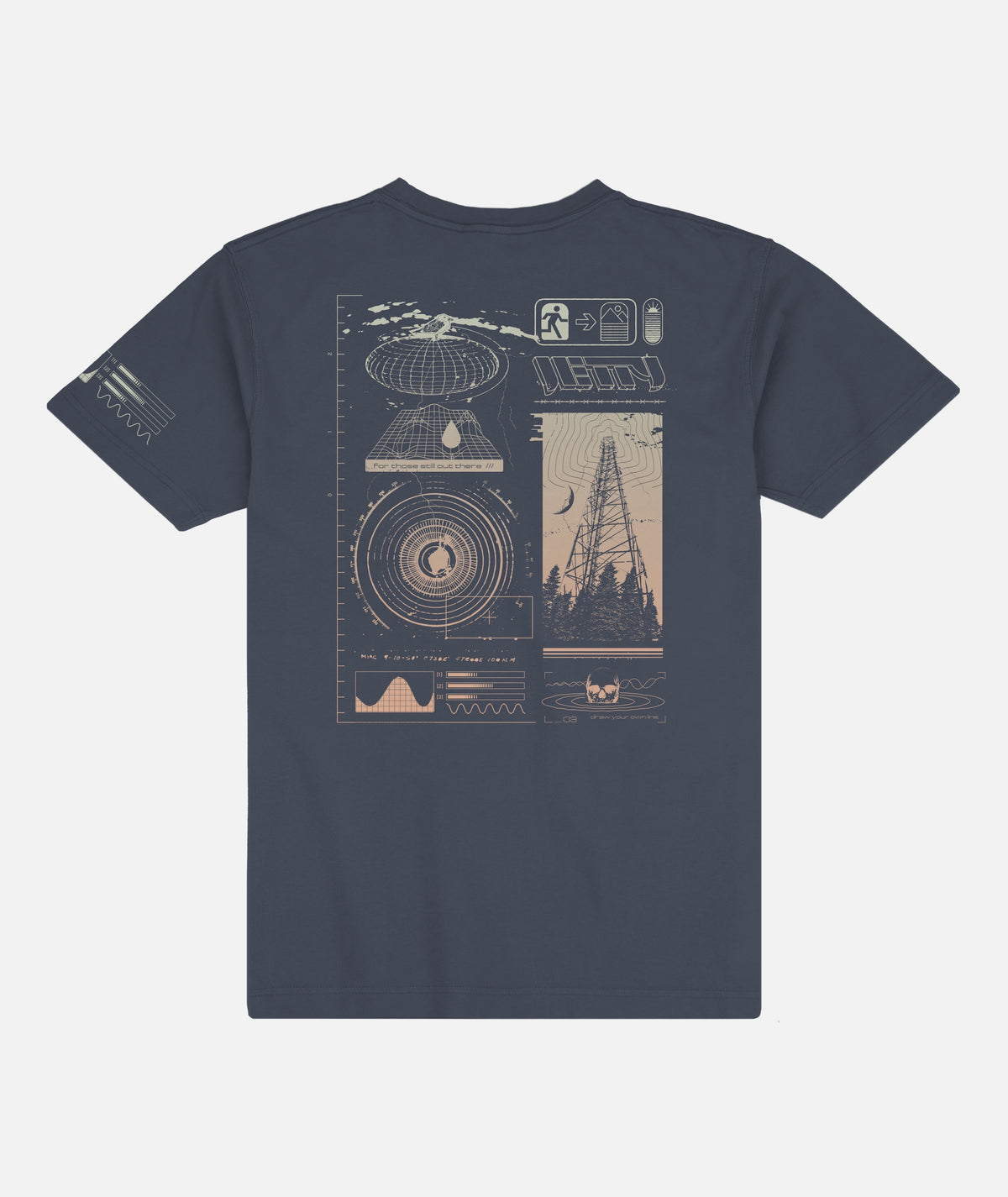 Radius Tee - Navy