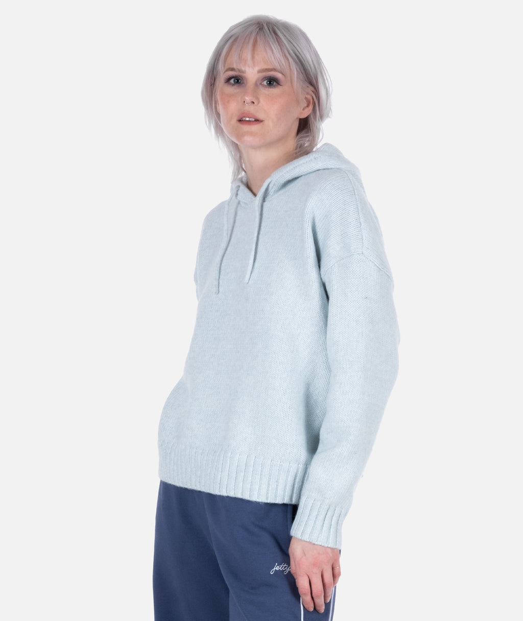 Beacon Jersey Hoodie - Light Blue