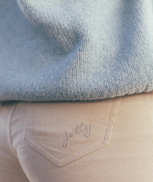 Beacon Jersey Hoodie - Light Blue