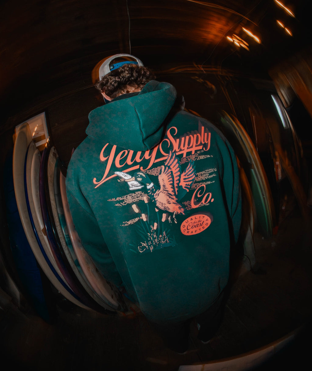 Quack Hoodie - Green
