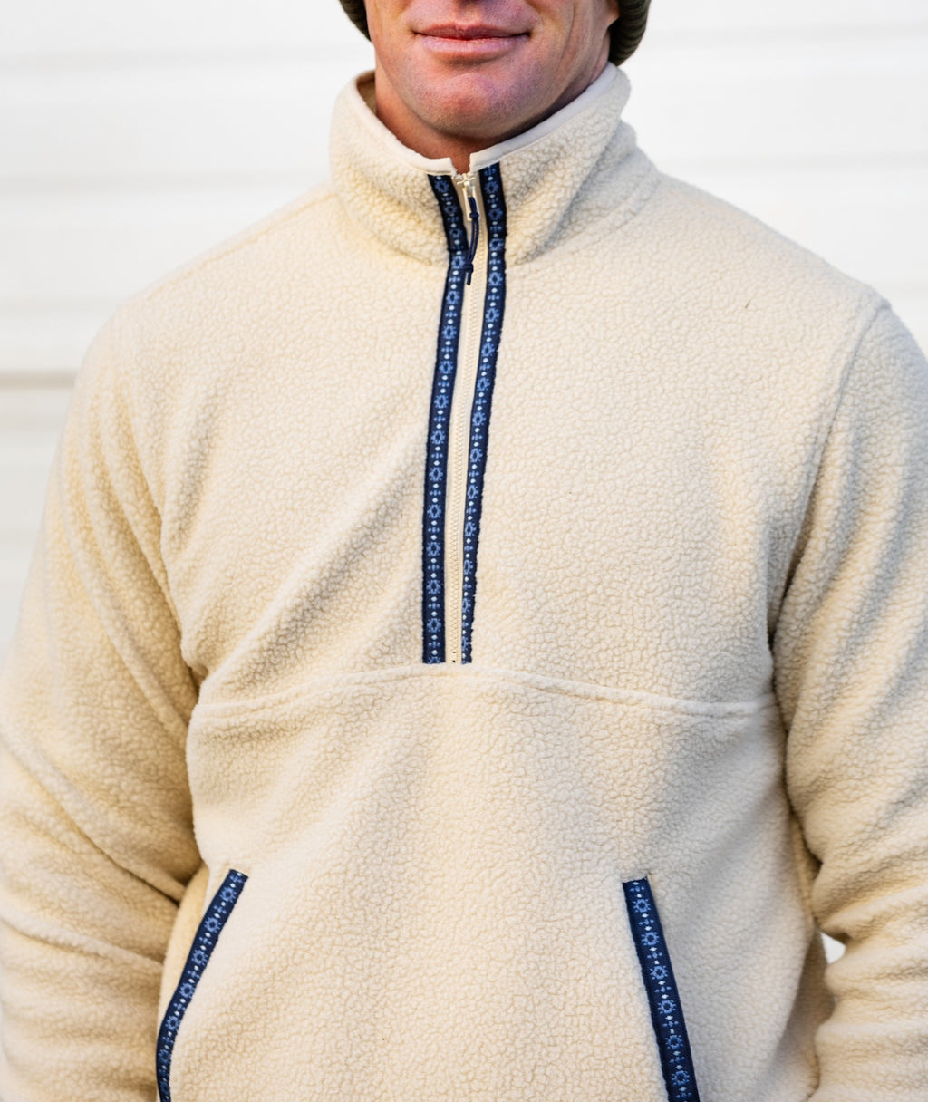 Port Hi Pile Fleece - Cream