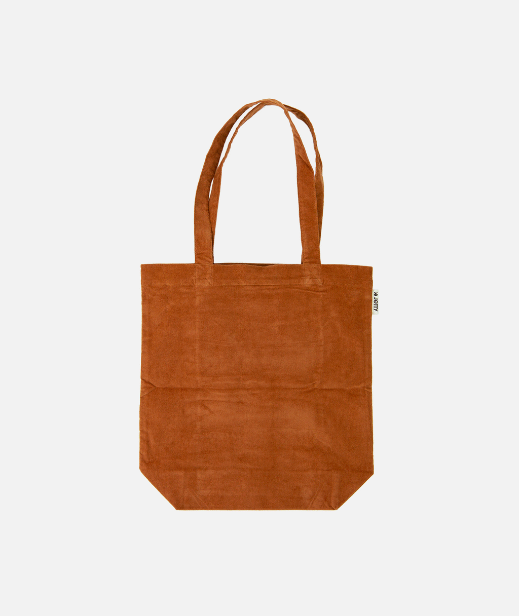 Corduroy Simple Tote - Rust - Jetty