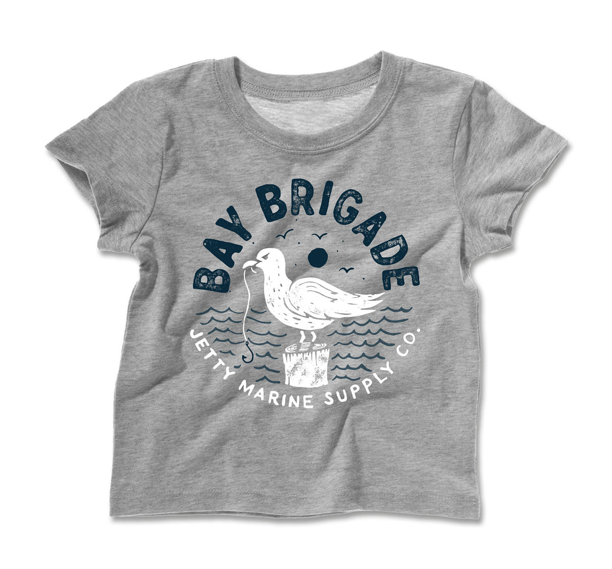 Tot Bay Brigade- Heather Grey - Jetty