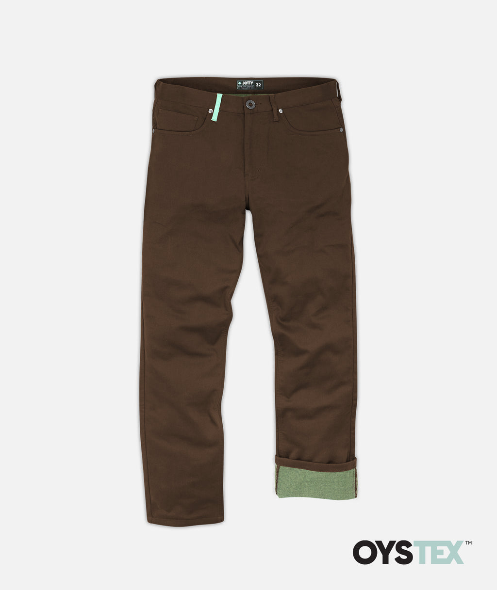Flanstone Lined Pant - Brown - Jetty