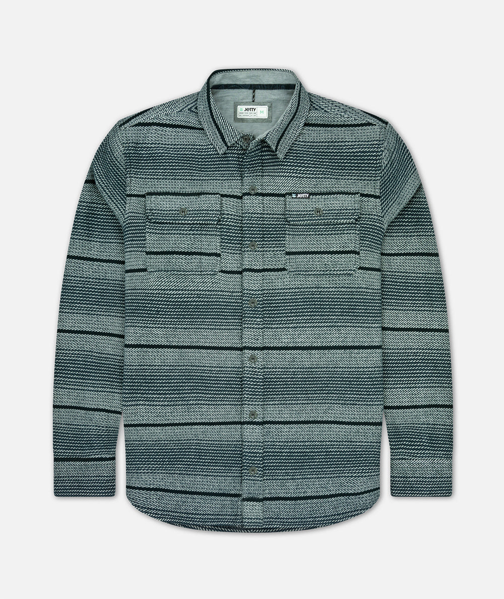 F22 Horizon Flannel - Charcoal - Jetty