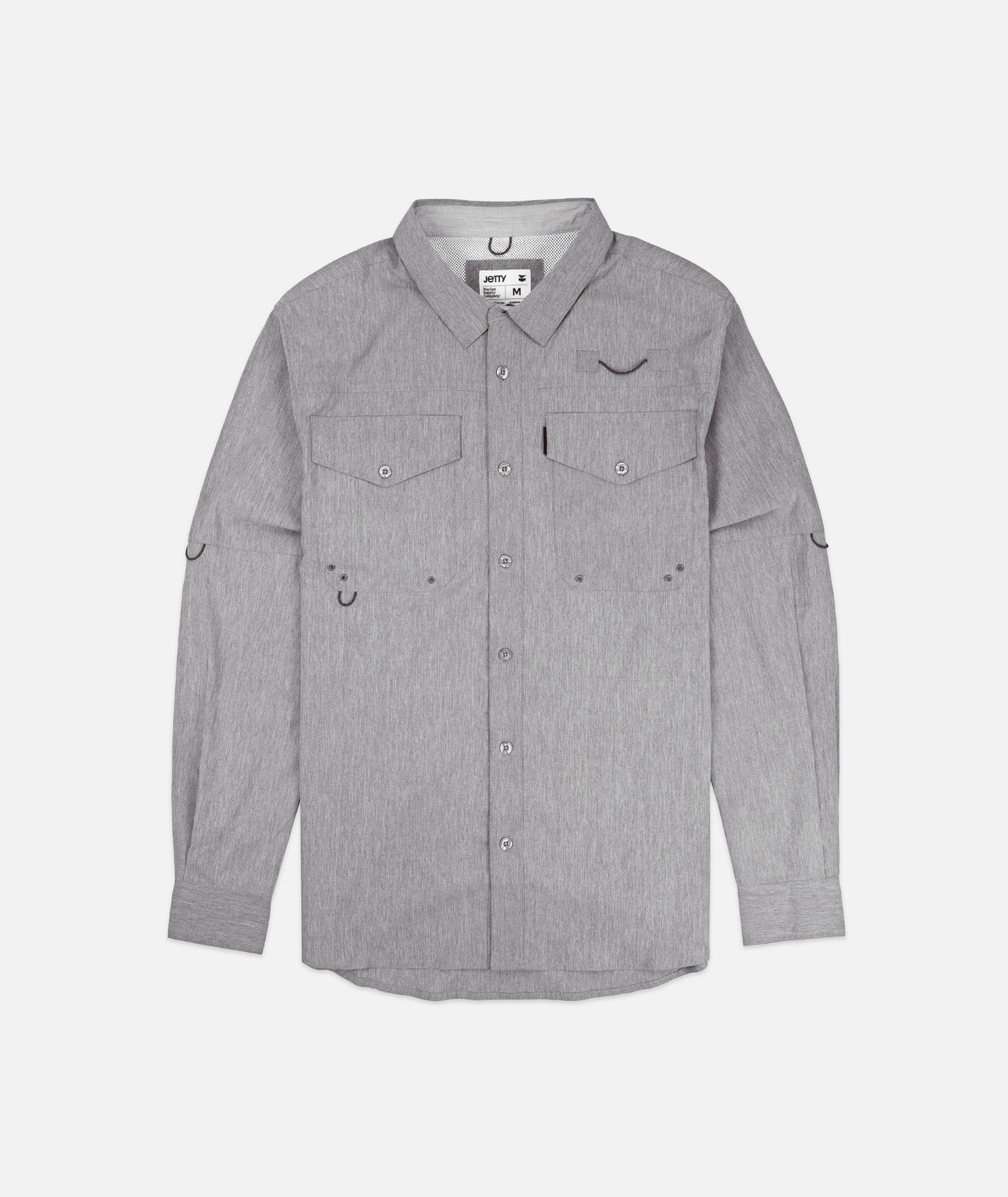 Bowline LS Guide Shirt Heather Grey