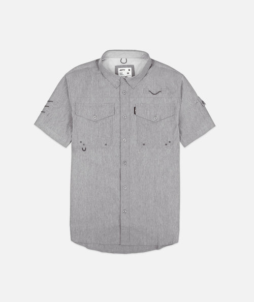 Bowline SS Guide Shirt- Heather Grey - Jetty