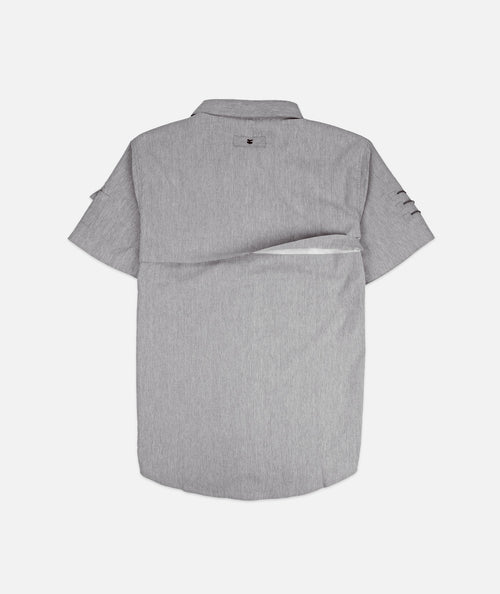 Bowline SS Guide Shirt- Heather Grey - Jetty