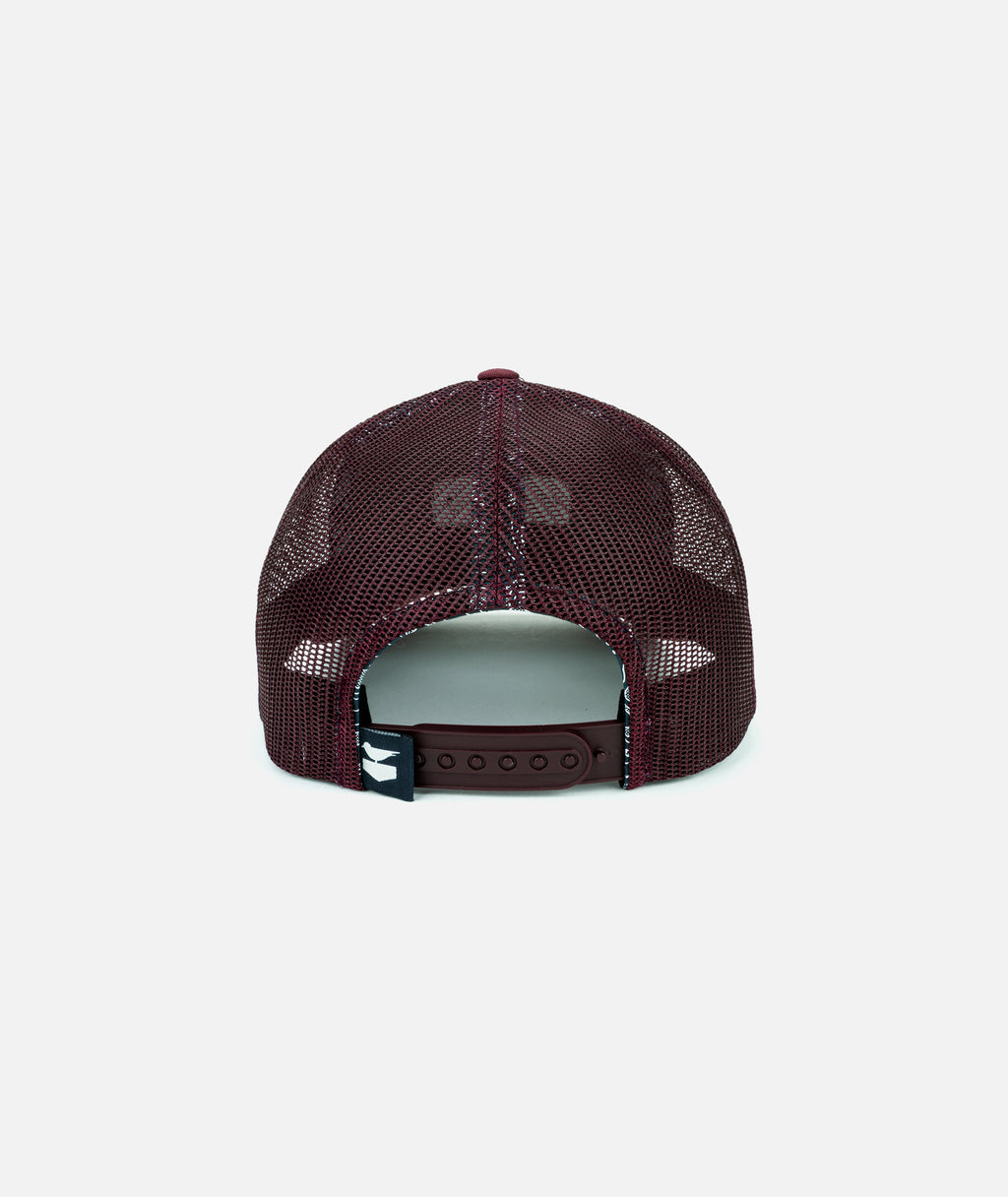 Loggin' Supply Hat - Burgundy - Jetty