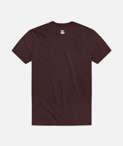 Filament Tee - Oxblood