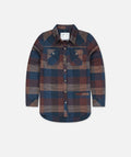 Tellulah Flannel Top - Burgundy - Jetty