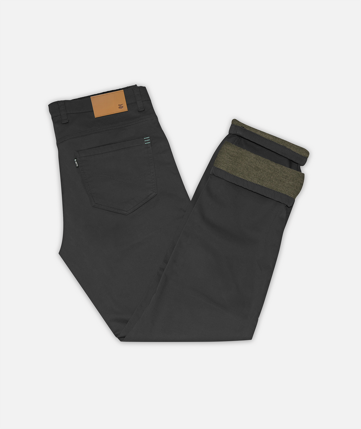 Flanstone Lined Pant- Charcoal - Jetty