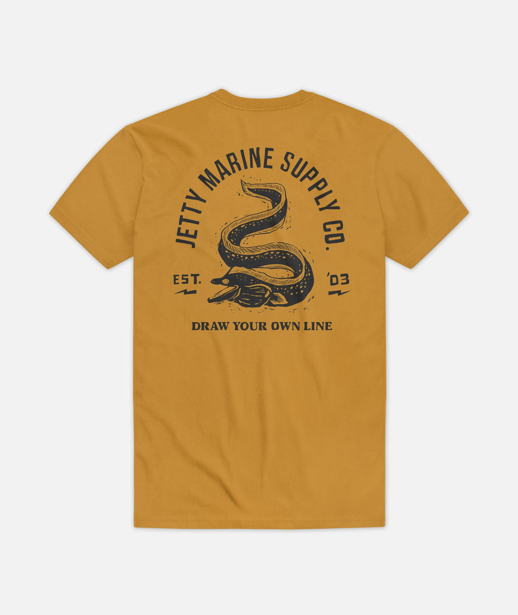 Moray Tee - Mustard - Jetty