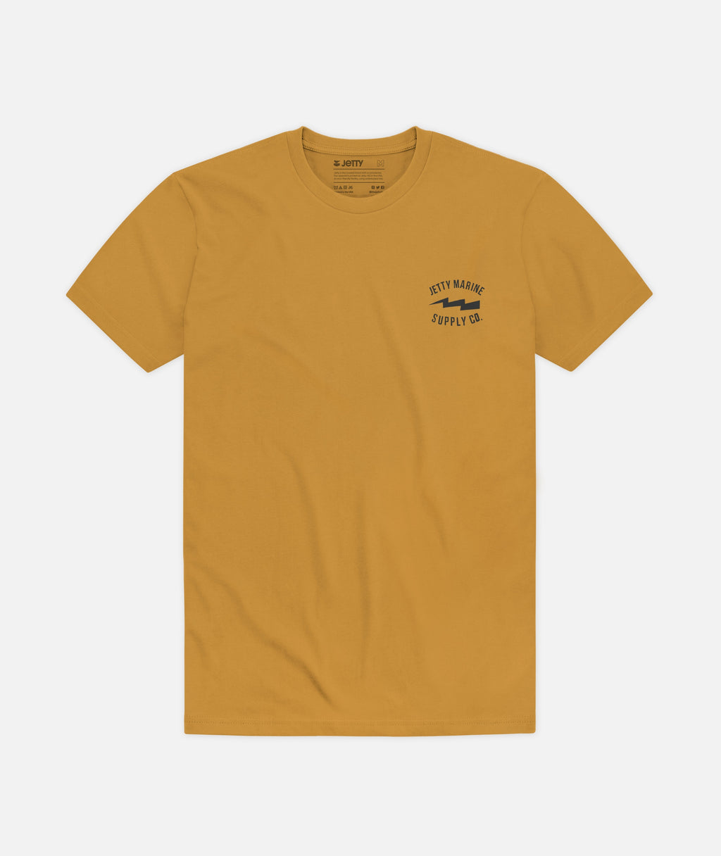 Moray Tee - Mustard - Jetty