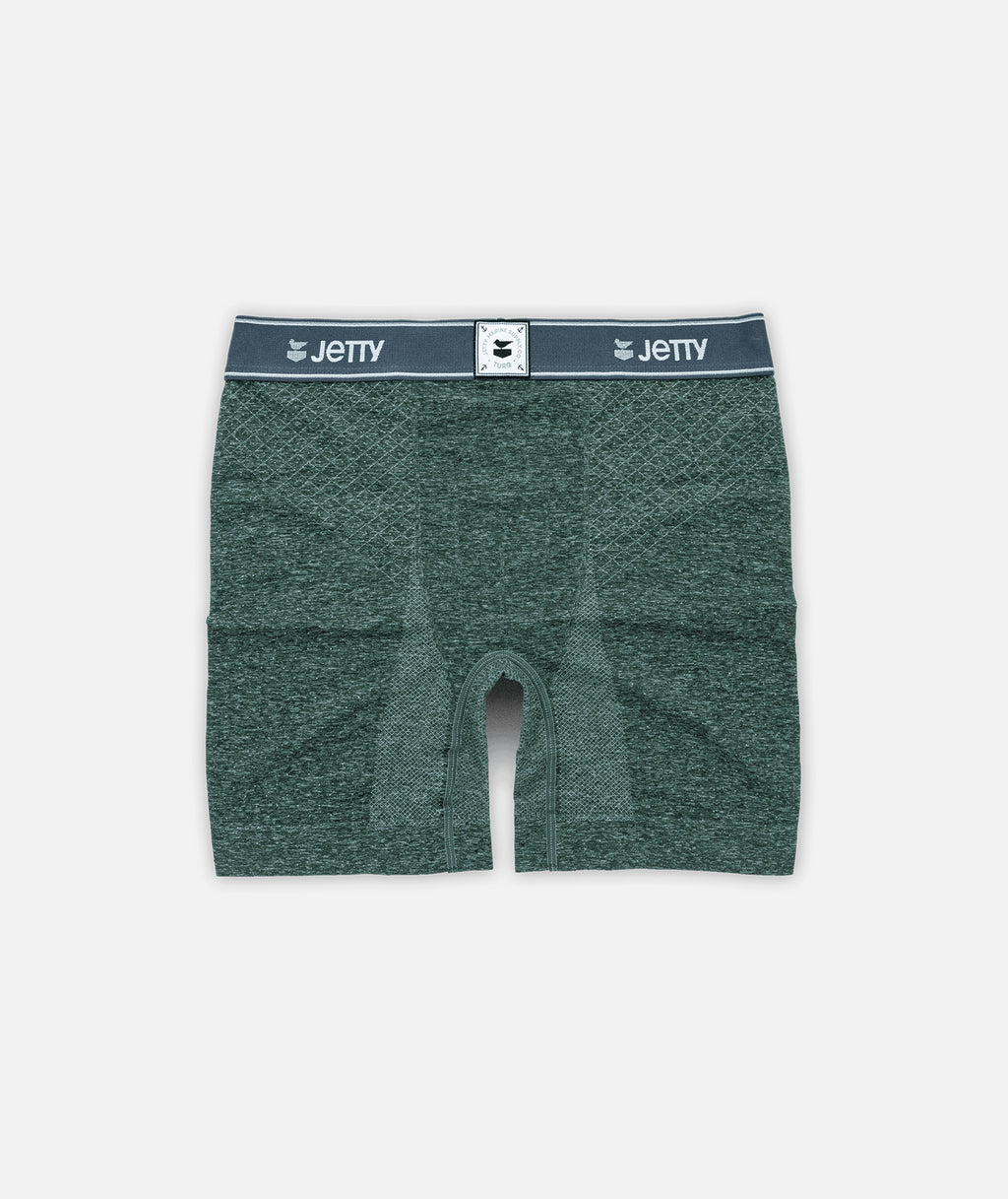 Jetty x Turq Amphibious Performance Briefs - Forest Green - Jetty