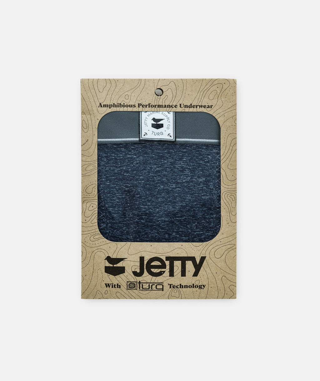Jetty x Turq Amphibious Performance Briefs - Navy - Jetty