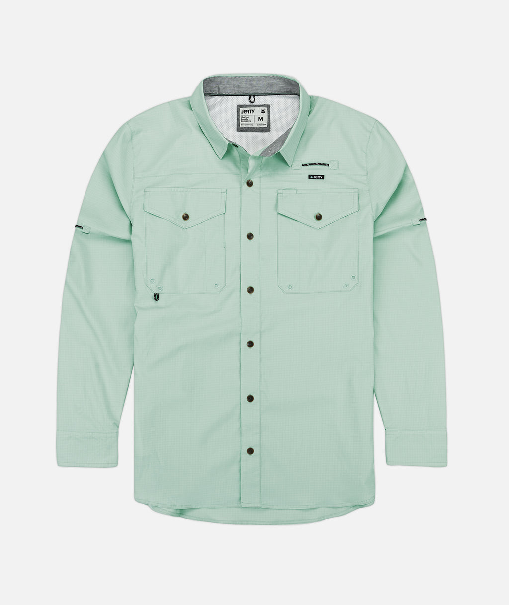 Bowline Guide Shirt - Mint - Jetty